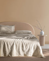 Chantal 100% Cotton Quilted Double Bedspread