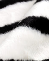 Polyester Throw Blanket - Modern Black & White Design