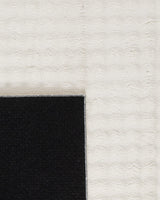 Bubble Pattern Cream Area Rug - Soft & Modern Floor Carpet