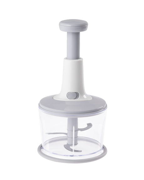 Versatile 3-in-1 Manual Food Chopper & Processor - Hand Operated
