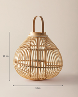 Large Natural Decorative Lantern