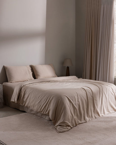 100% Cotton Duvet Cover Set - Full/Queen Size Bedding