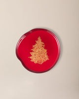 Citrine Decorative Plate - 20 cm Home Accent Dish