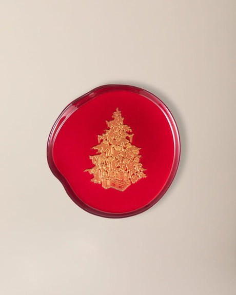 Citrine Decorative Plate - 20 cm Home Accent Dish