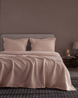 Labenne Double/Full Bedspread - Powder Pink Soft Bed Cover