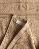 Soft Absorbent Tan Face Towel for Bathroom
