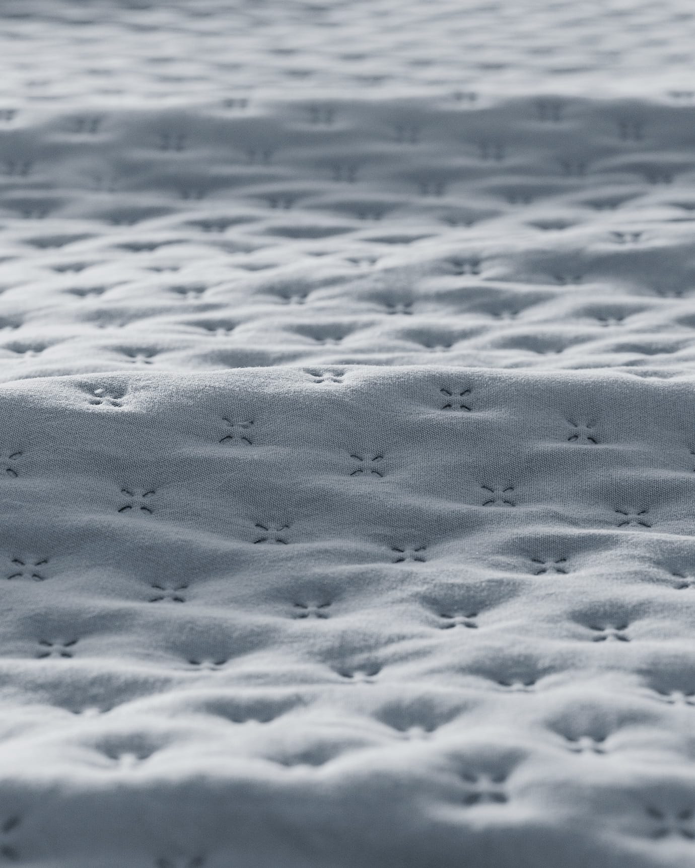 Rennes Indigo Double Bedspread