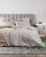 King Size Tencel Duvet Cover Set - Soft & Breathable Bedding