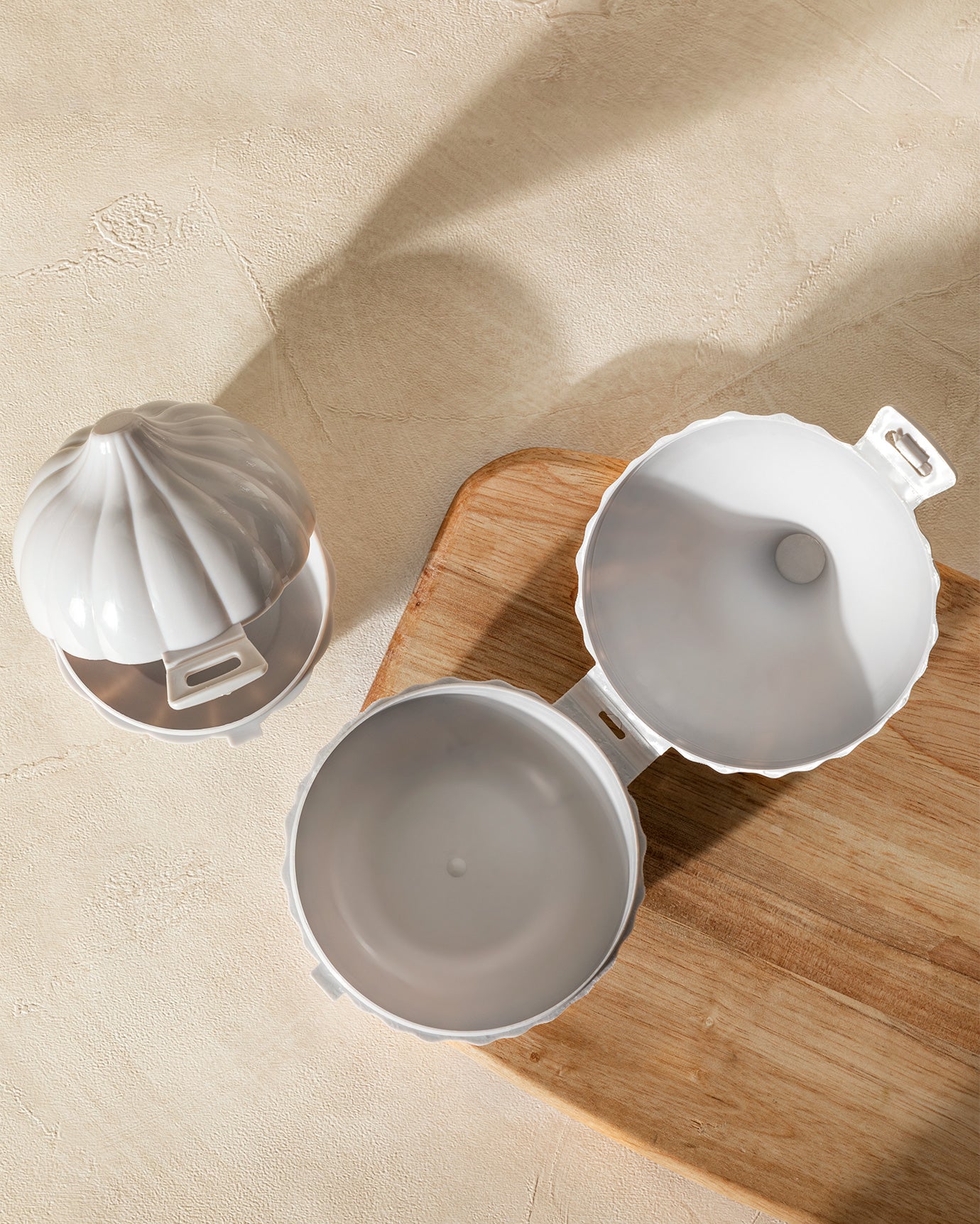 Garlic and Onion Storage Container - Ventilated Kitchen Food Keeper
