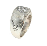 Bague pour homme Fihi Ma Fih en argent sterling premium
