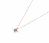 Premium 925 Sterling Silver North Star Necklace