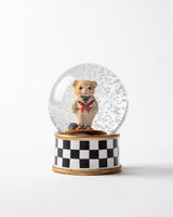 Picard Bear Snow Globe - Whimsical Home Decor Accent