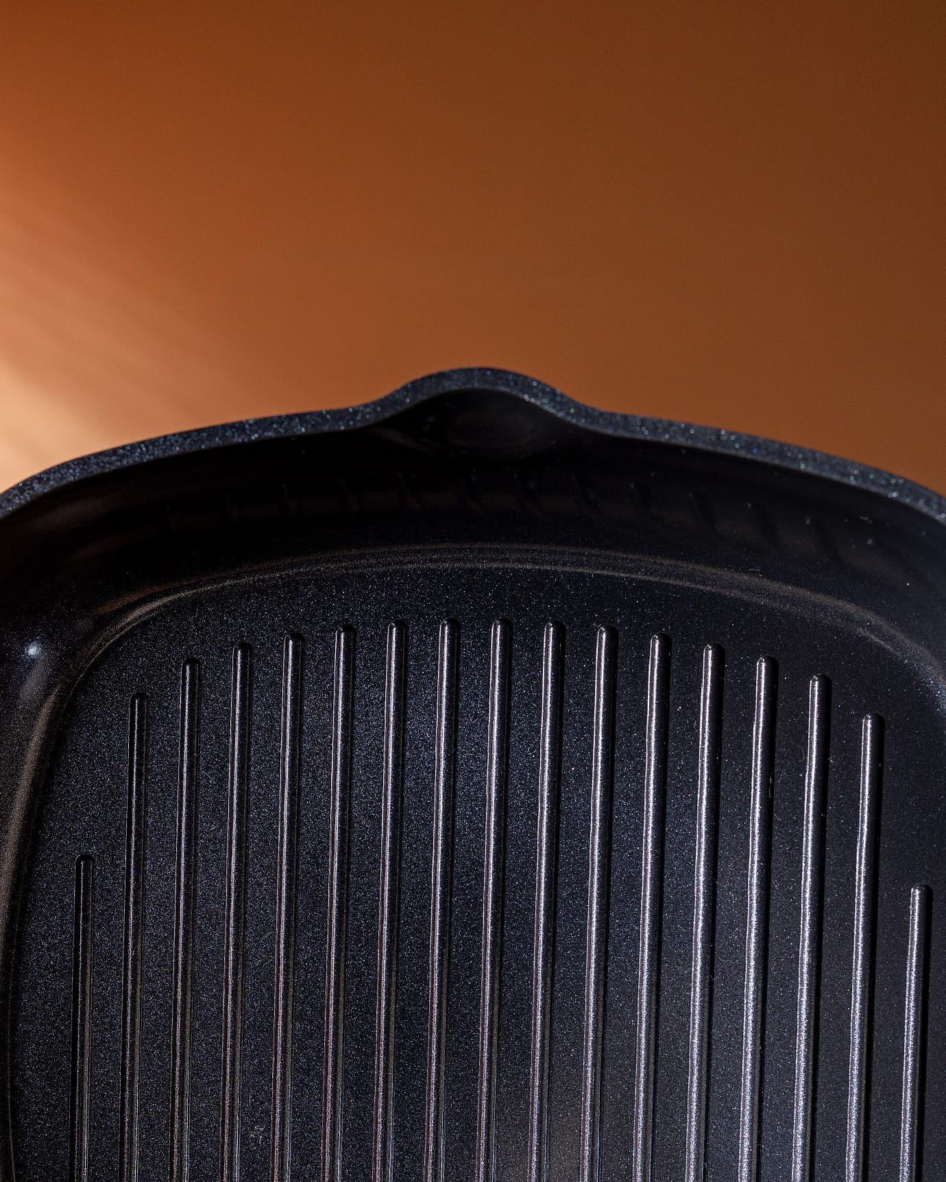 16 cm Nonstick Grill Pan Skillet - Brown