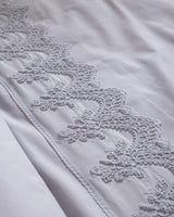 Double Size 100% Cotton Embroidered Bedding Set