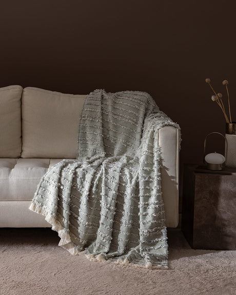 Cozy Decorative Throw Blanket for Sofa & Couch