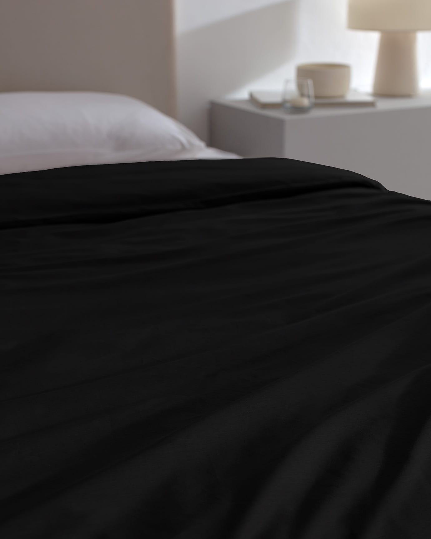 King Size 100% Cotton Ranforce Solid Duvet Cover
