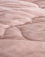 Kaira Twin Bedding Set - Blush Pink Duvet Cover & Sheet Set