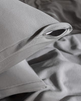Soft Combed Cotton Single Duvet Cover Set - Jersey Knit Comfort