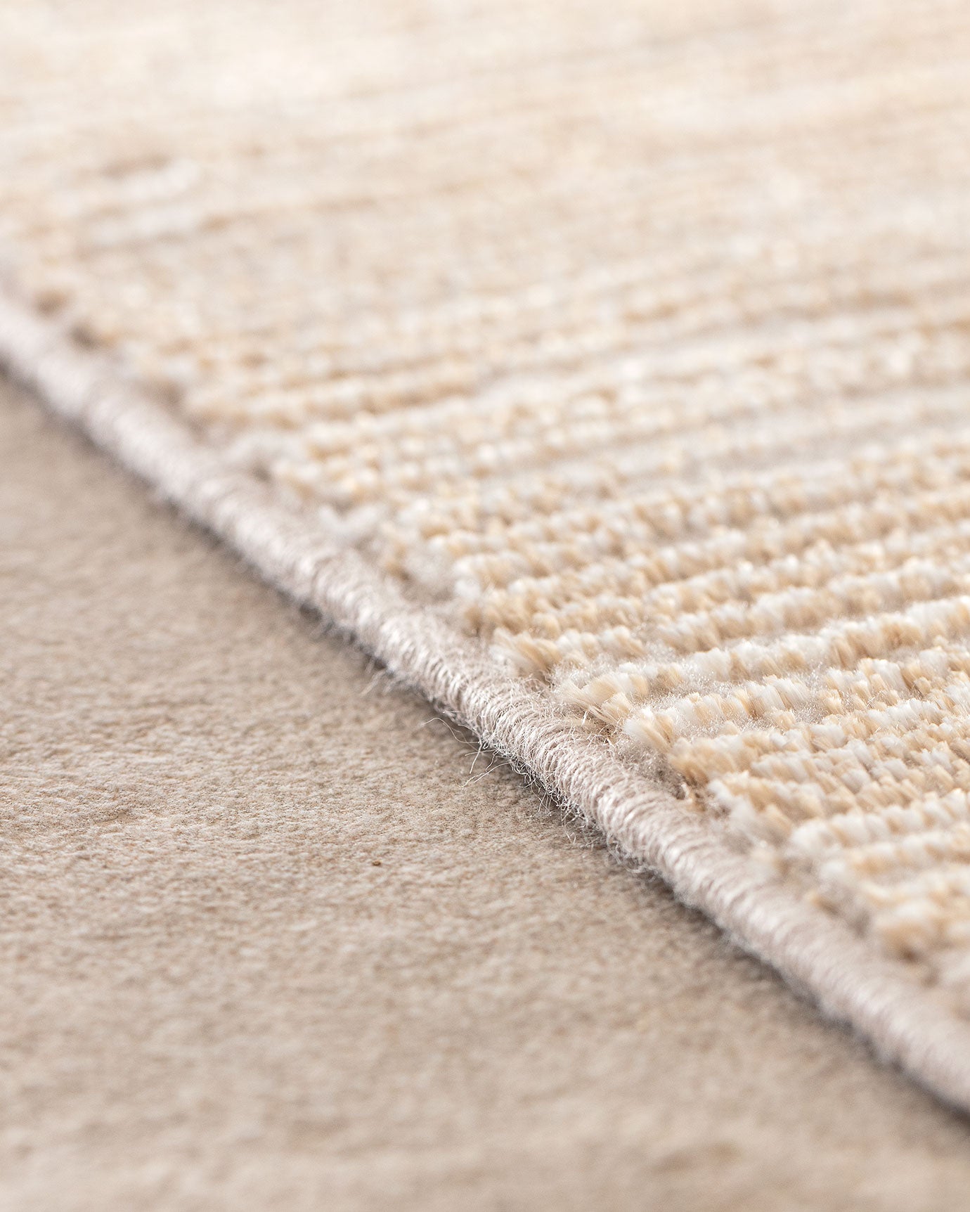 Valenza Cream Area Rug - Soft Living Room Carpet