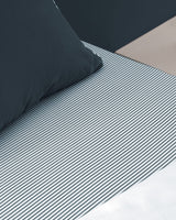 100% Cotton Double Duvet Cover Set - Printed Sateen Weave
