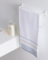 Luth Cotton Face Towel - Soft & Absorbent Hand Towel - Blue/Beige