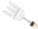 Ceramic Handle Stainless Steel Serving Fork - Rêve Bleu Design