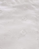 100% Cotton Double Duvet Cover Set - Embroidered Saule Collection