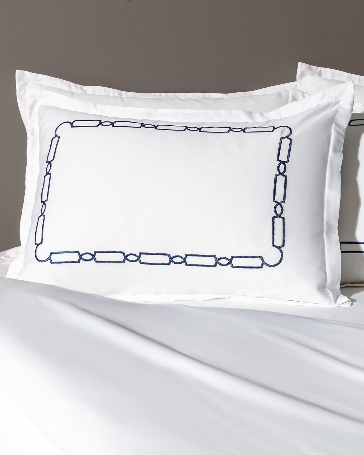 King Size Satin Embroidered Duvet Cover Bedding Set
