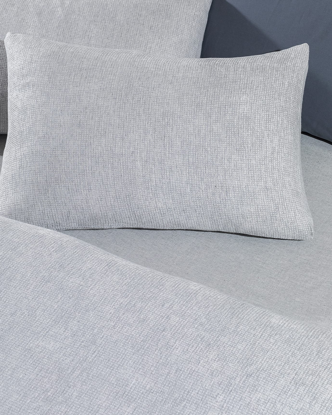 Viscose Blend Double Duvet Cover Set - Jacquard Weave Design