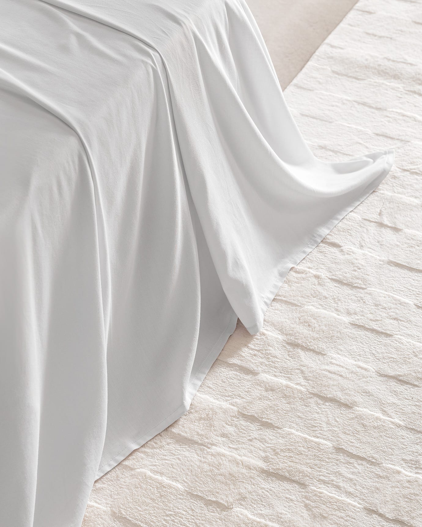 Full Size 100% Cotton Sateen Flat Bed Sheet