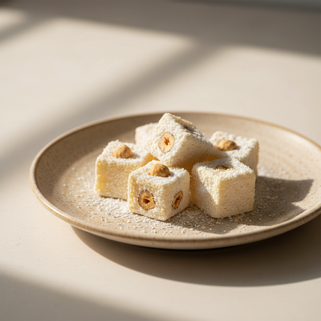 カルシバシ プレミアム グルテンフリー スルタン トルコ風デザート ヘーゼルナッツ入り - 500g ボックス