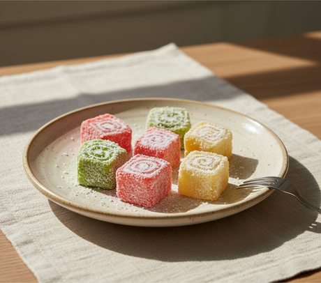 Carsibasi プレミアムアソートフルーツフレーバー ロールドデライト - 300g ギフトボックス