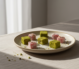 Carsibasi プレミアムアソートトルコ風味菓子（ピスタチオ＆ローズ） - 180g ギフトボックス