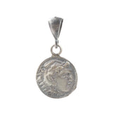 925 Sterling Silver Caesar Medallion Pendant
