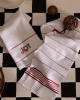 Fracas 100% Cotton Kitchen Towel Set - 2 Pack Absorbent Dish Cloths