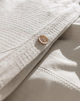 Rosalie 100% Cotton King Size Duvet Set - Textured Dobby Weave