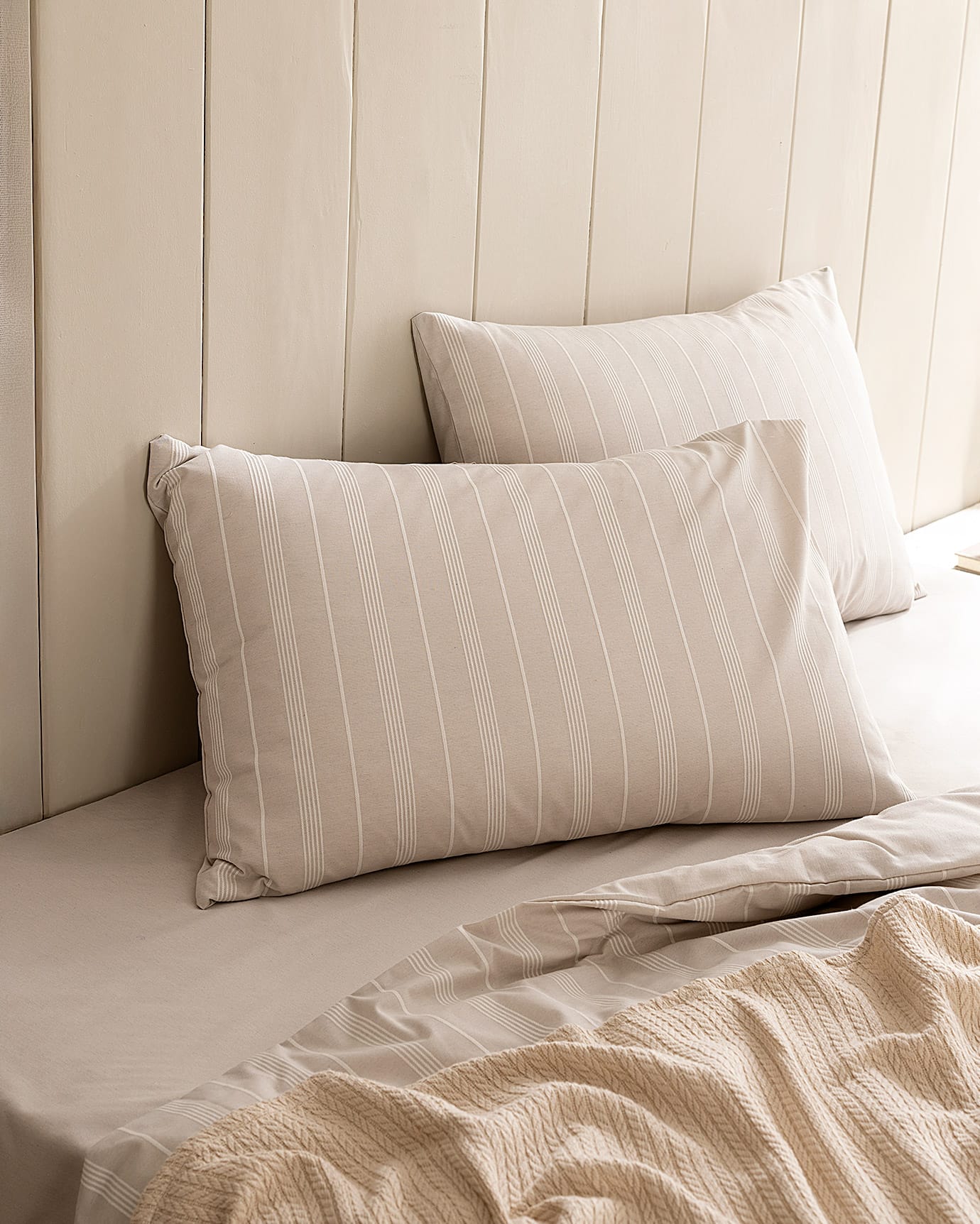 Twin Cotton Dobby Weave Duvet Cover Set - Soft & Breathable Bedding