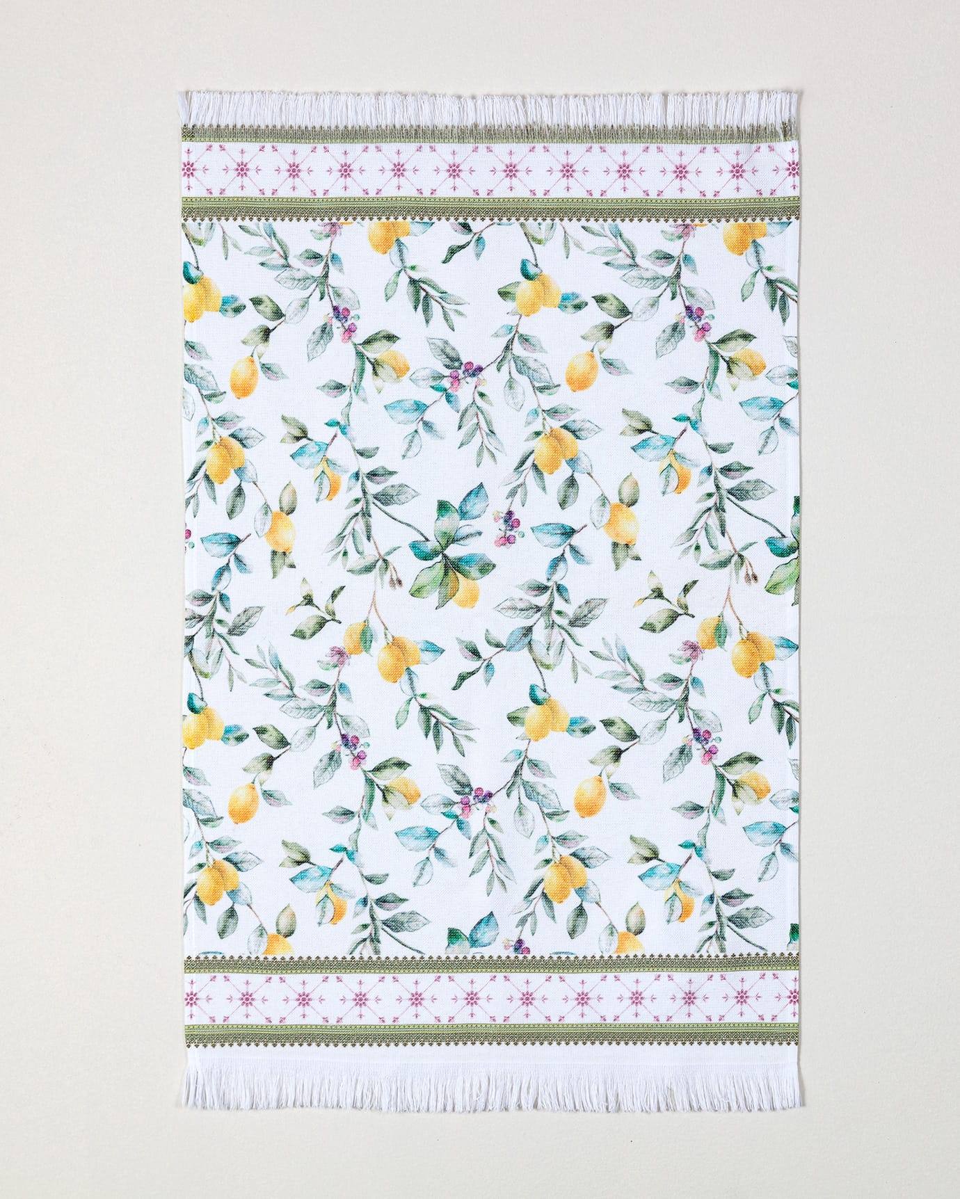 Soft Cotton Blend Kitchen Towel - Debora Printed Design