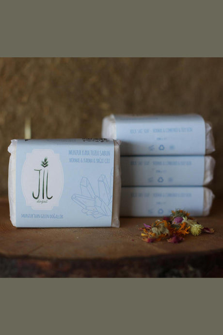 Pure Rock Salt Soap Bar - Natural Mineral Cleansing