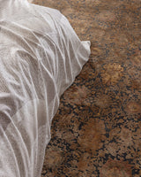 Premium 100% Cotton Sateen Double Duvet Set - Elegant Printed Design