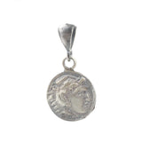 925 Sterling Silver Caesar Medallion Pendant