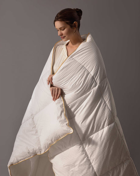 Navarre Twin Size Duvet Comforter - All Season Soft Bedding