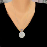 Premium 925 Sterling Silver Star Coin Necklace