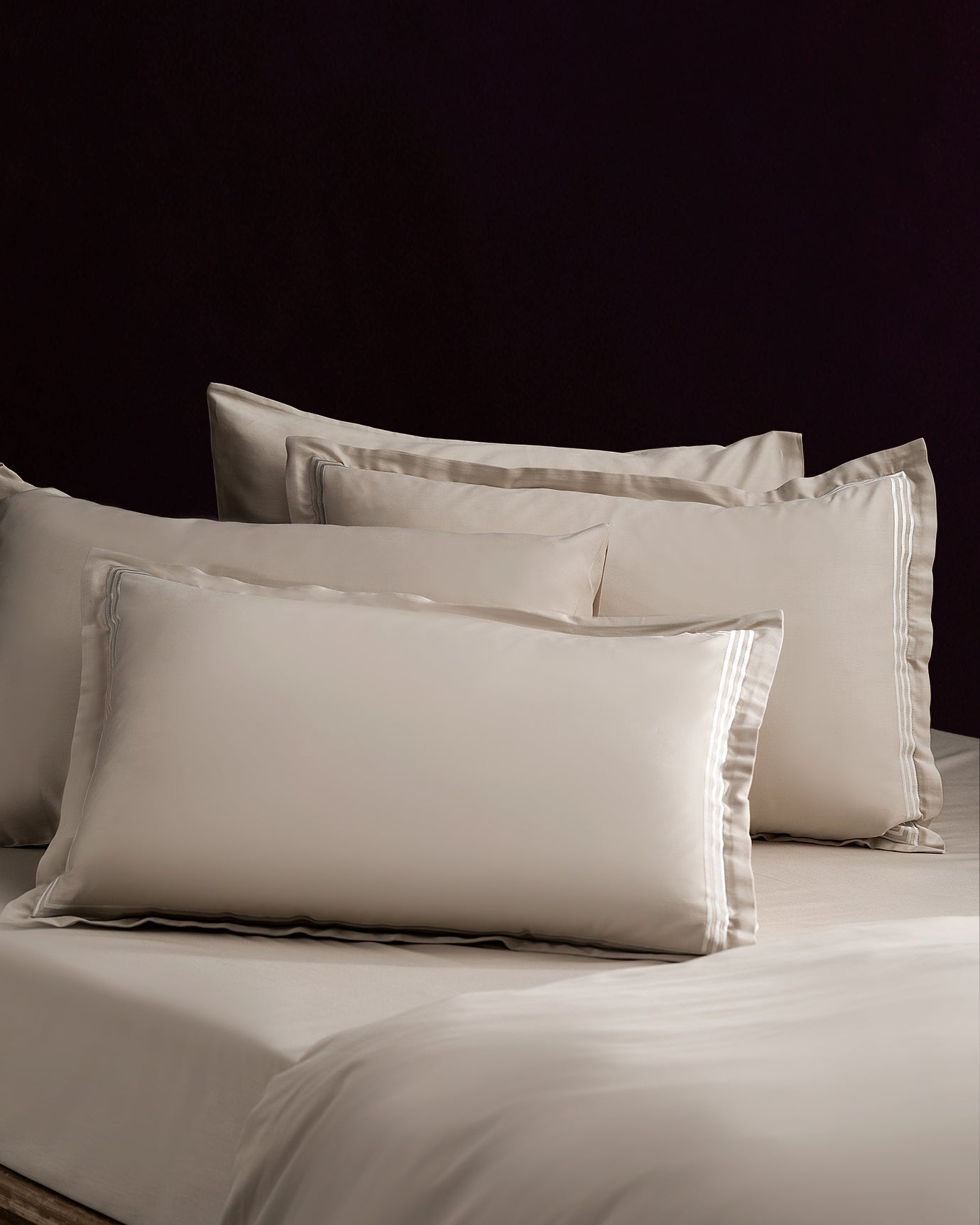 Clarette King Size Bamboo Sateen Duvet Cover Bedding Set