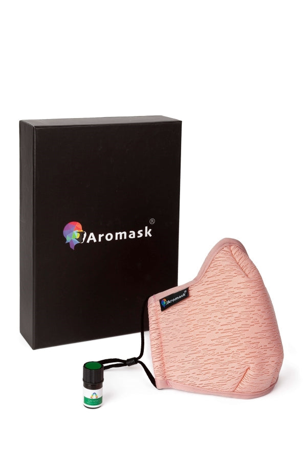 Reusable Fabric Face Mask - Breathable, Protective & Tea Tree Infused with Replaceable Pads