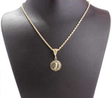Premium Sterling Silver Publius Helvius Medallion Necklace
