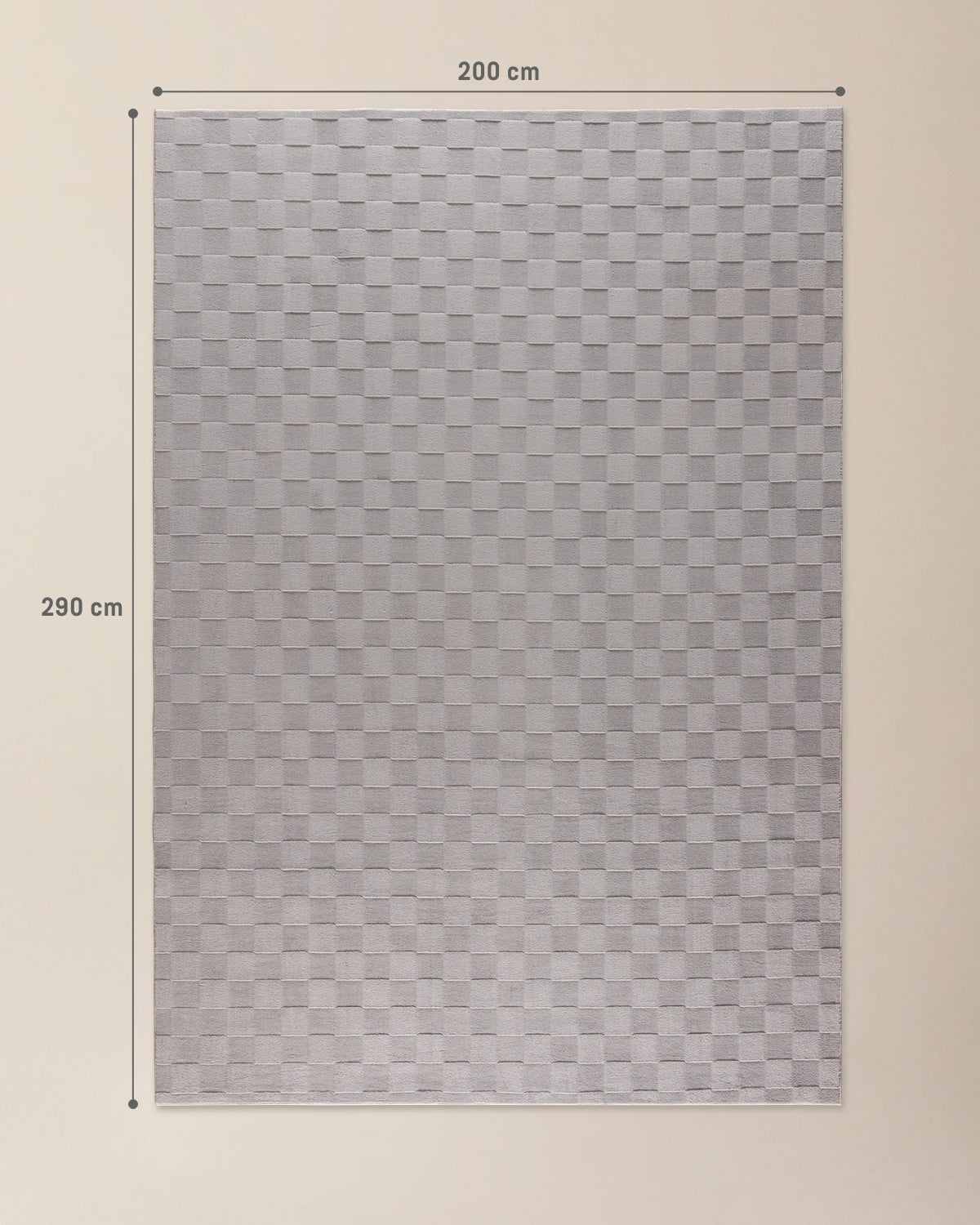 Durable Polyester Area Rug - Sophisticated Silk Relief Pattern