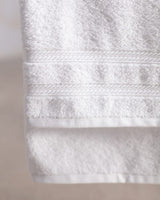 100% Cotton Dobby Weave Bath Towel - Hotel Quality Softness
