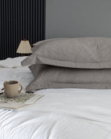 Meleni King Size Bedding Set - Brown