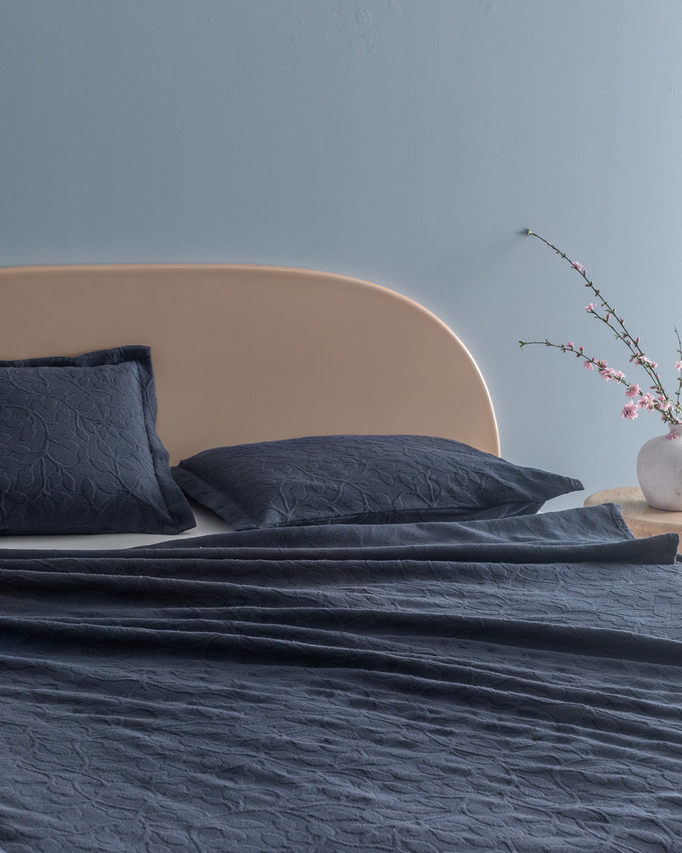 Chantal 100% Cotton Double Bedspread - Soft & Breathable Bed Cover